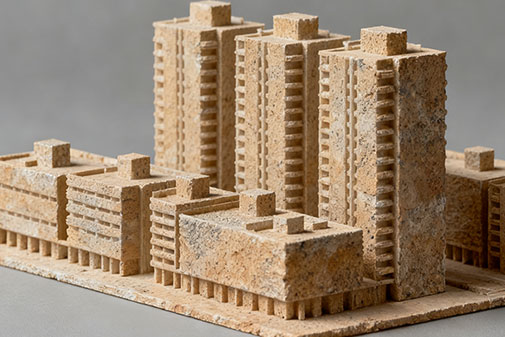 Sand-Textured 3D Filaments